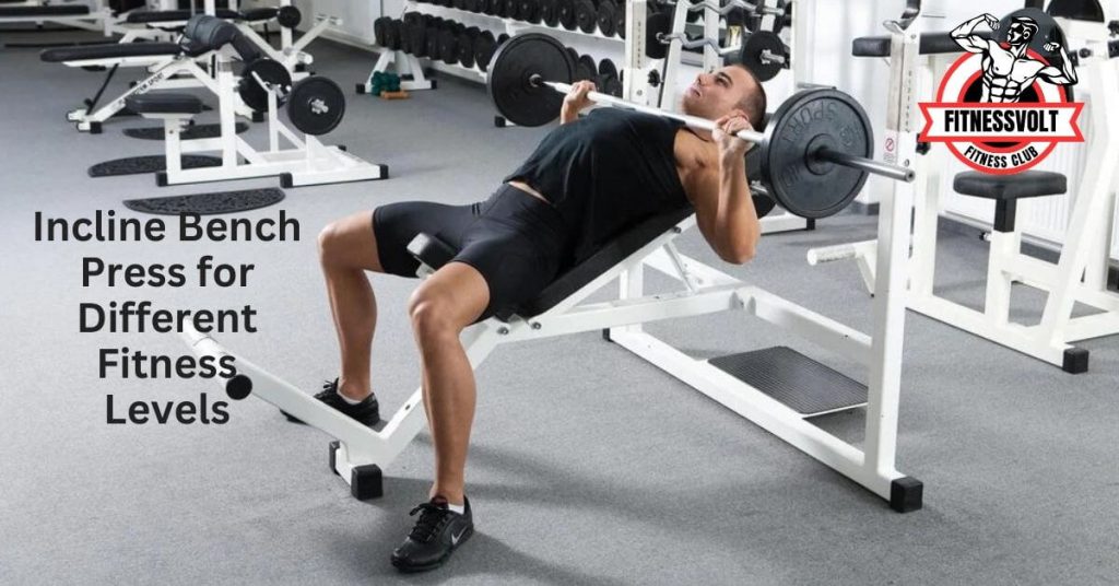 Incline Bench Press for Different Fitness Levels