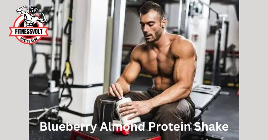 Blueberry Almond Protein Shake